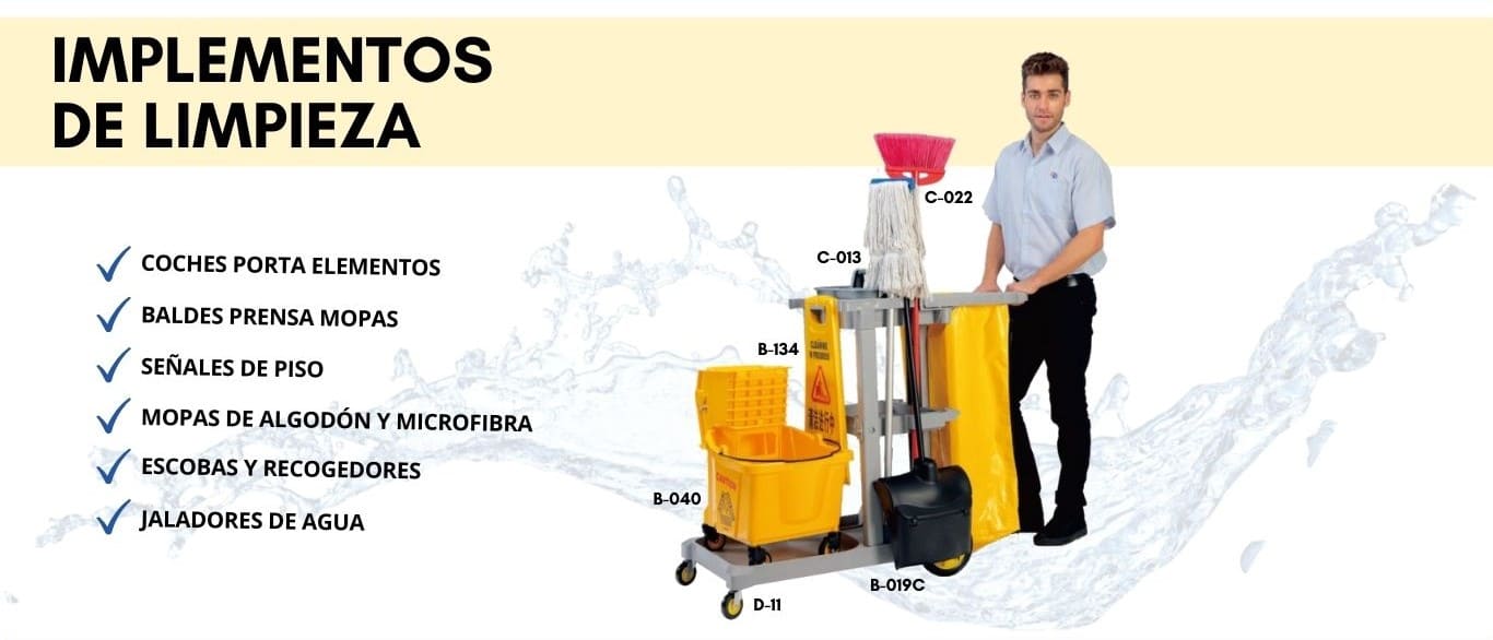 IMPLEMENTOS DE LIMPIEZA