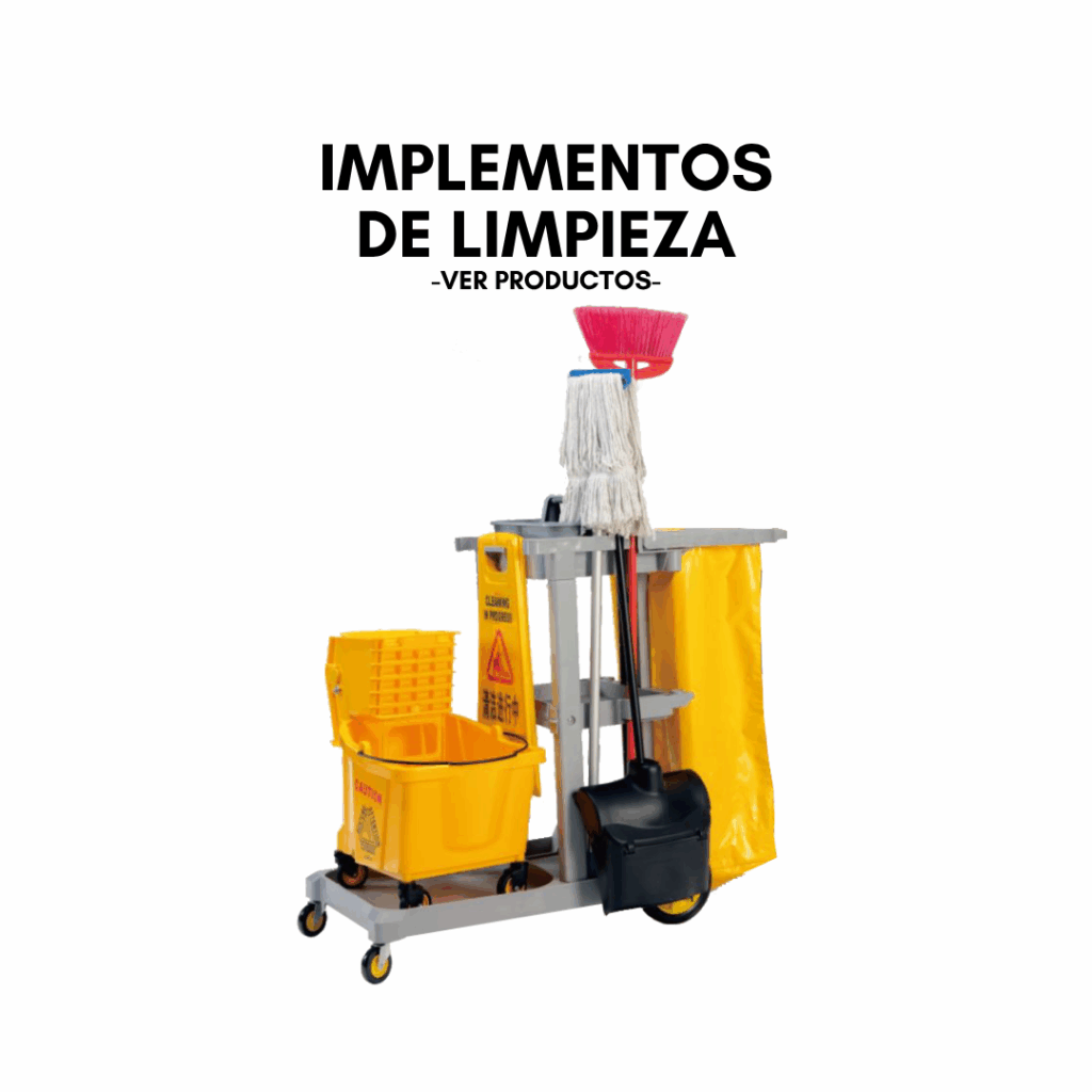 implementos de limpieza
