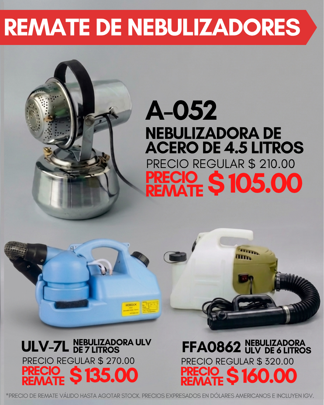 REMATE OFERTA NEBULIZADORES NEBULIZADOR NEBULIZADORAS