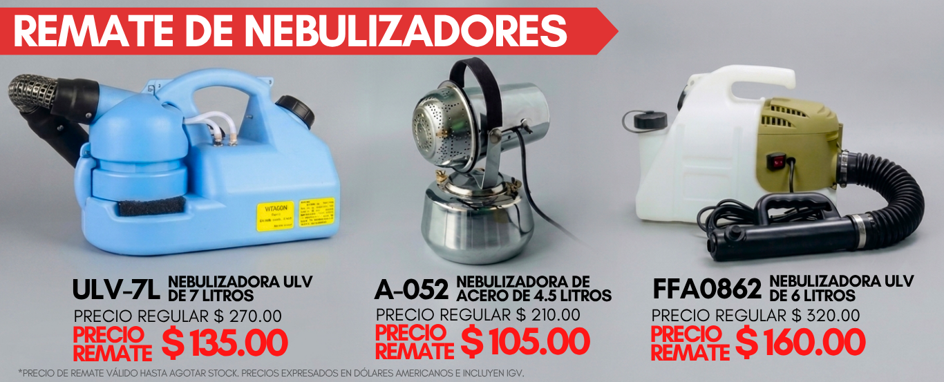 REMATE OFERTA NEBULIZADORES NEBULIZADOR NEBULIZADORAS